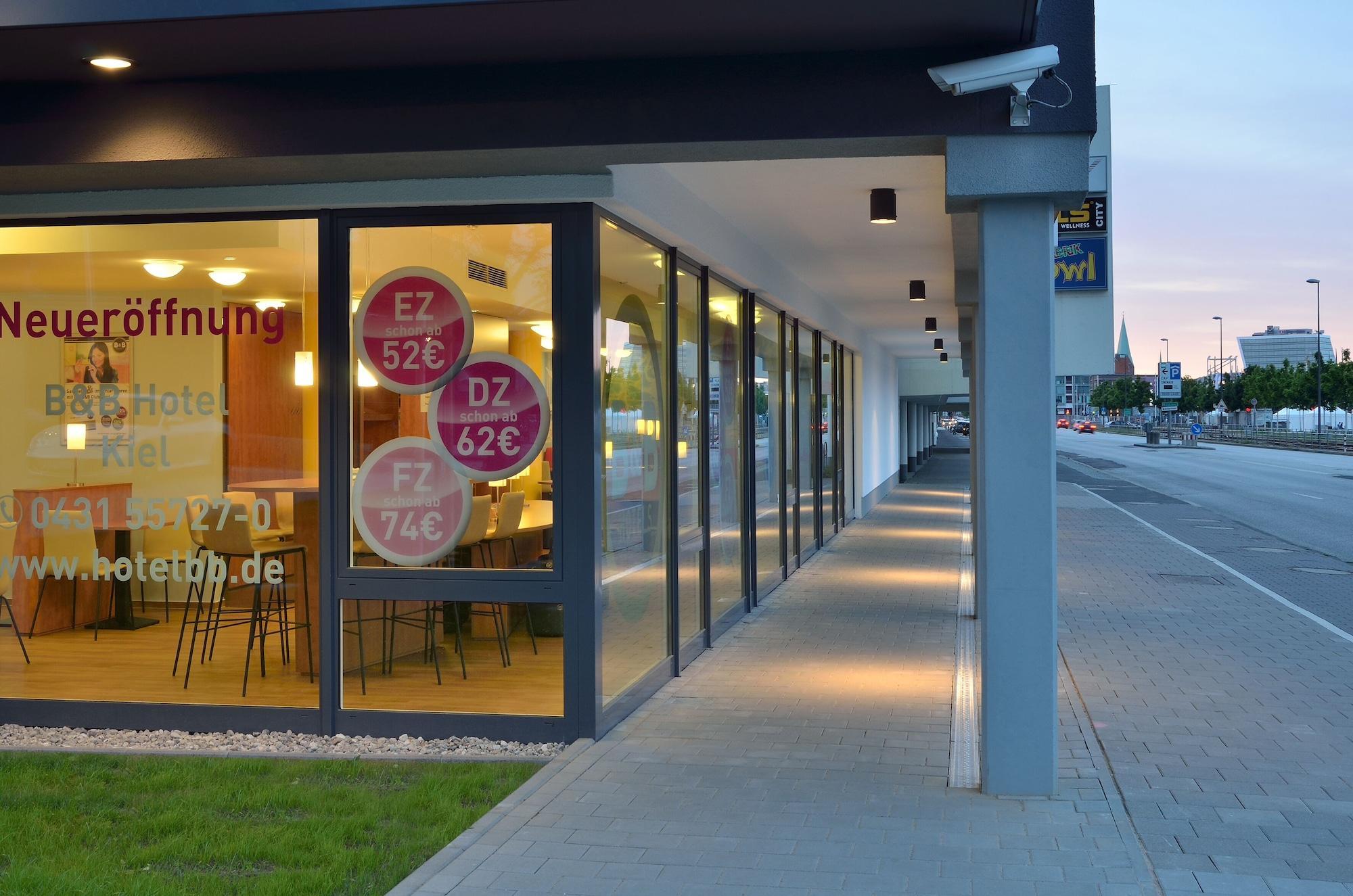 B&B Hotel Kiel-City Екстер'єр фото